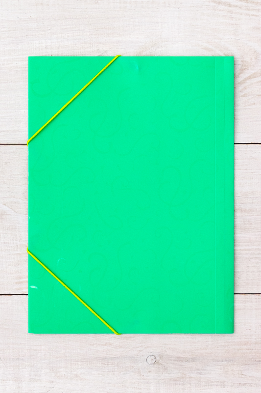 Папка на резинці А4 "Візерунок"